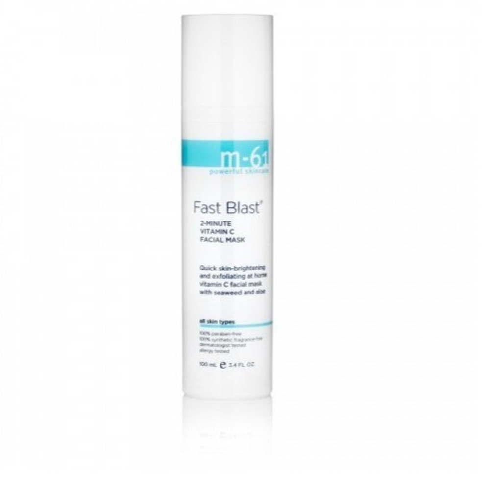 M-61 Fast Blast Vitamin C Facial Mask With Seaweed And Aloe ~ 3.4 oz , MSRP: 50$